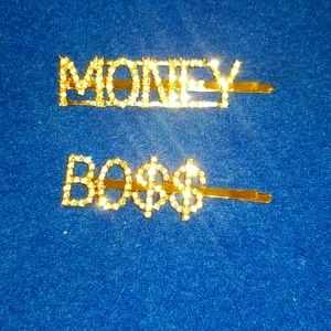 Rhinestones hair pins